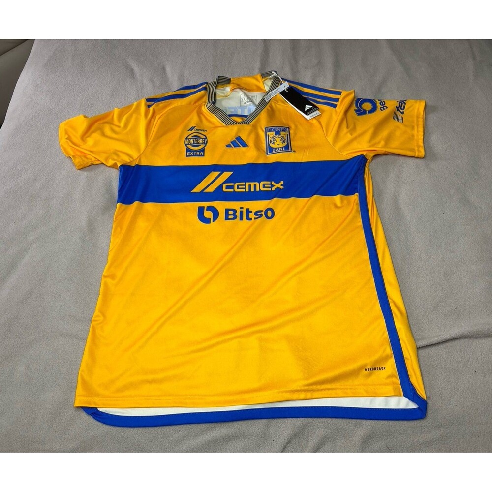 Adidas Tigres TUANL Soccer Jersey Men's Size XL New With Tags HS2030 Liga MX